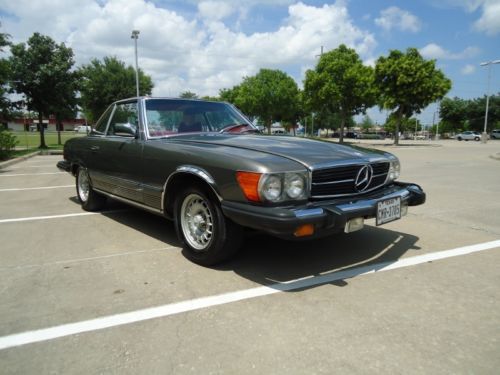 1979 mercedes benz 450sl 400 series 450 sl convertible