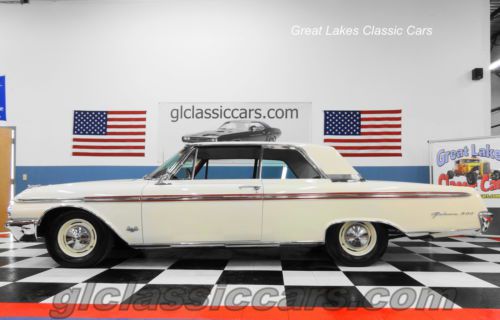 1962 ford galaxie 500xl hardtop g code 406 six-barrel 4 spd rare car