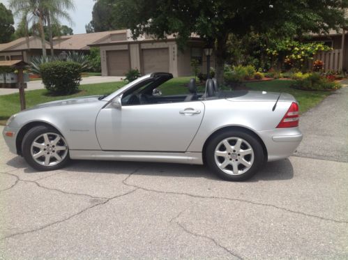 2003 mercedes slk230 kompressor convertible, 77k miles, excellent condition