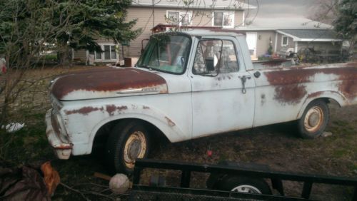 Collectible 1962 ford unibody truck