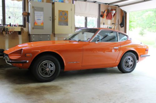 1972 datsun 240z numbers matching 42,000 original mile car