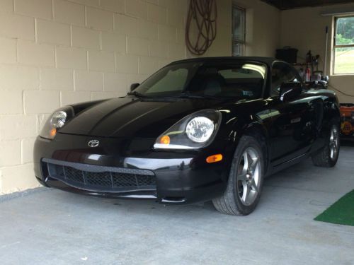 2000 toyota mr2 spyder conv black 37mpg