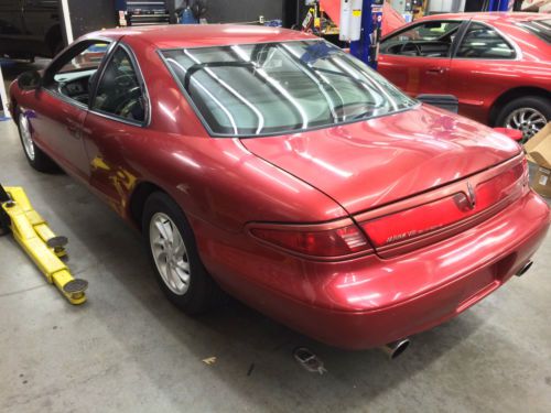 1998 lincoln mark viii lsc rare toreador red w/blk int!!