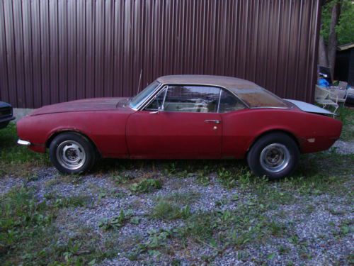 1967 Chevrolet Camaro project 327-275 hp ps,pb, console  at., image 12