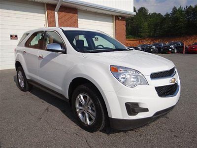 Chevrolet equinox ls new 4 dr suv automatic 2.4l l4 dir dohc 16v summit wht