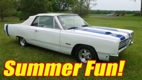 1968 plymouth fury iii convertible 383 v8 automatic - ready for summer fun!!!