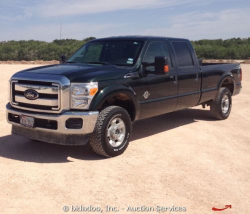 2012 ford f250 4x4 crew cab diesel pick up truck aux fuel cell bidadoo