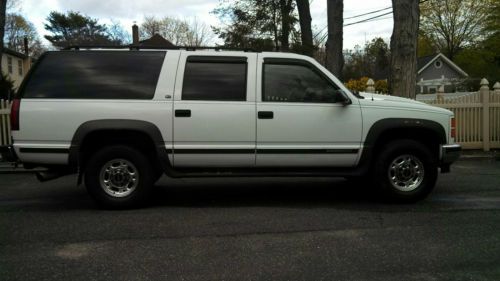 1999 gmc k2500 suburban slt sport utility 4-door 6.5l