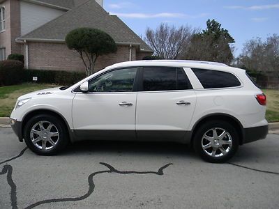 08 enclave cxl heated leather seats tv/dvd player sunroof seats 8