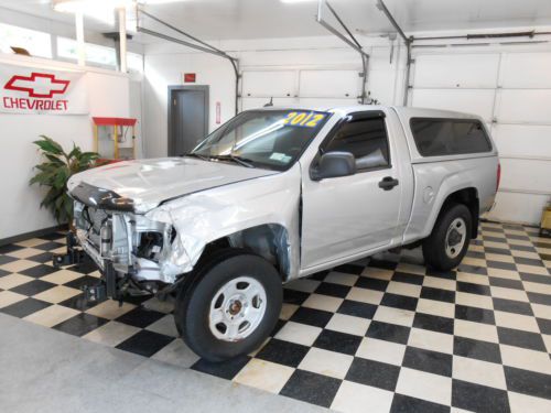 2012 chevrolet colorado short box 4x4 43k no reserve salvage rebuildable damaged