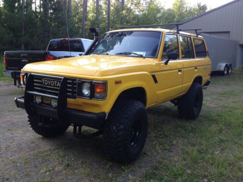 1983 toyota land cruiser - lift kit - 35&#034; tires - no reserve