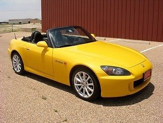 2007 yellow! s2000, 6-speed, roadster, low miles, v-tech, texas, clean carfax