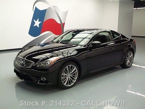 2011 infiniti g37 sport coupe sunroof nav rear cam 49k texas direct auto