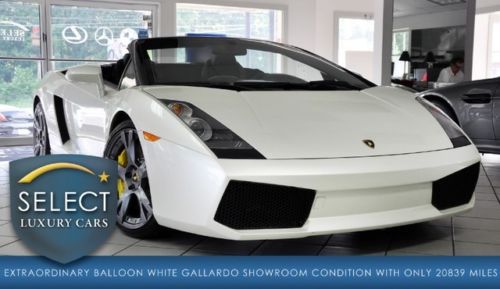 Gallardo spyder ceramic brakes egear rear camera carbon fiber interior!!