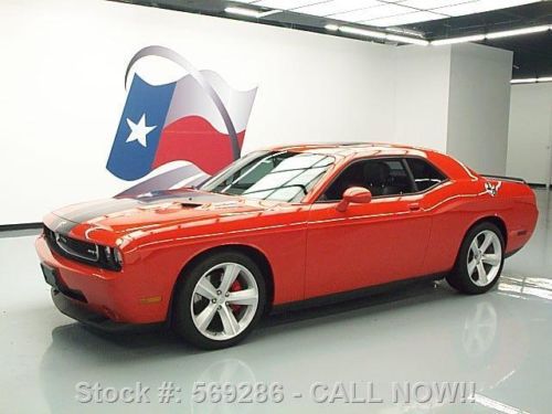 2009 dodge challenger srt-8 6.1l hemi sunroof nav 20k texas direct auto