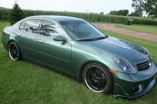 2003 infiniti g35 sedan 1 ownr  500+hp twin turbo aftrmrkt suspnsn and more