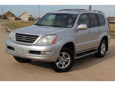 2007 lexus gx470 navigation,backup camera,clean tx rust free,7 pasenger