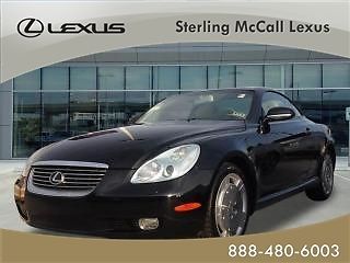 2003 lexus sc 430 2dr convertible