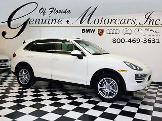 2011 porsche cayenne tip 1 own florida 17k mi mroof 19&#034; turbo wheels carfax mint