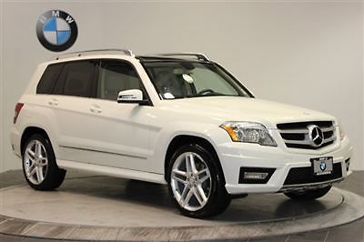 2011 mercedes glk 350 awd suv white rear camera panoramic moonroof