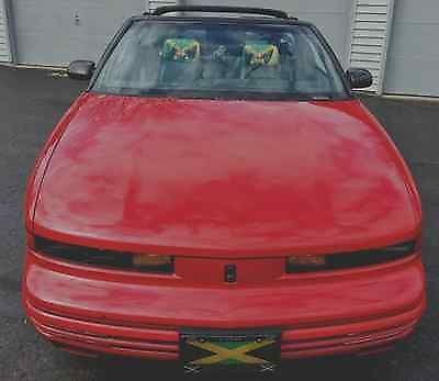 Red cutlass supreme convertible