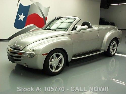 2004 chevy ssr reg cab convertible hard top leather 19k texas direct auto