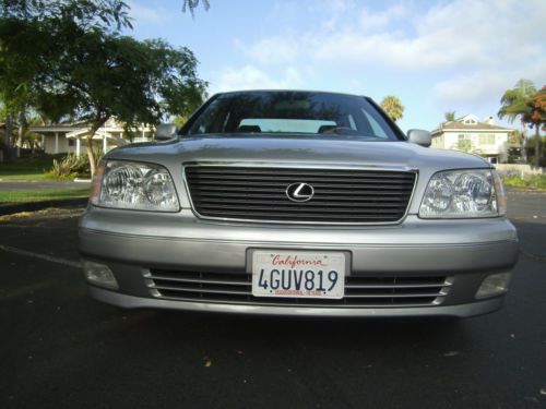 *** low mileage *** one owner *** california car*** 1999 lexus ls 400 sedan