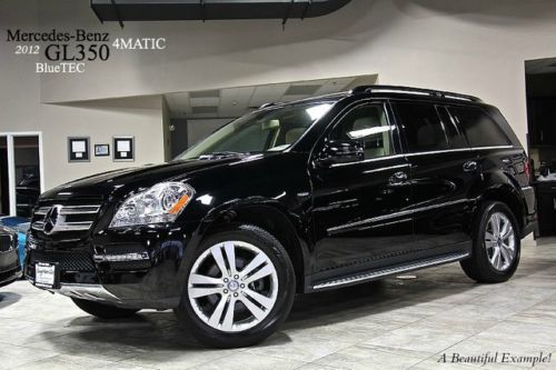 2012 mercedes benz gl350 bluetec 4matic suv $74k+msrp rear entertainment nav wow