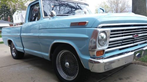 1968 ford f100 short bed custom 390cu c-6 transmission