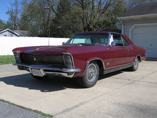 1965 buick riviera hardtop 2-door 6.6l / 401 engine