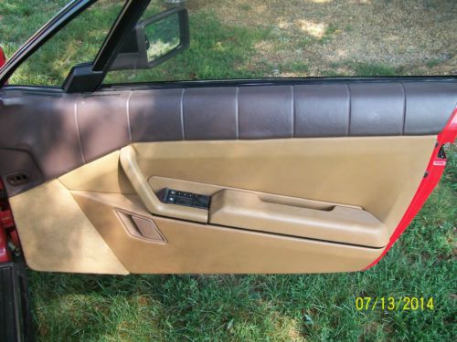 1988 Cadillac Allante Base Convertible 2-Door 4.1L, image 10