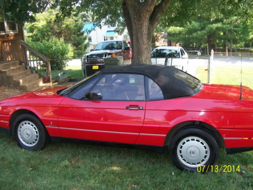 1988 Cadillac Allante Base Convertible 2-Door 4.1L, image 16