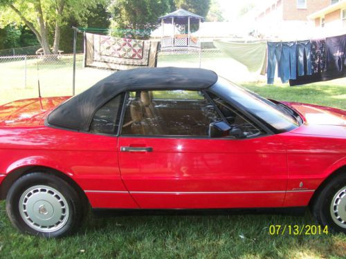 1988 Cadillac Allante Base Convertible 2-Door 4.1L, image 17