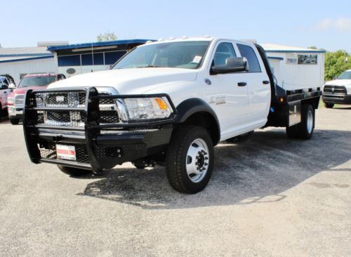 RAM 5500 WITH 84CA 11FT 6IN GOOSENECK FLATBED W/ RANCH HAND FRONT REPLACEMENT, US $53,490.00, image 2