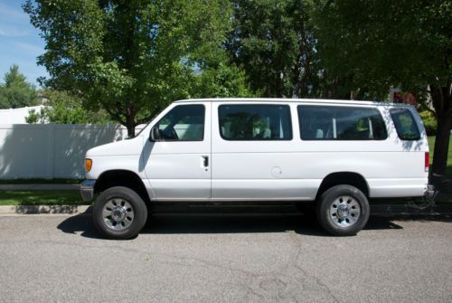 2000 ford e-350 4x4 15 passenger