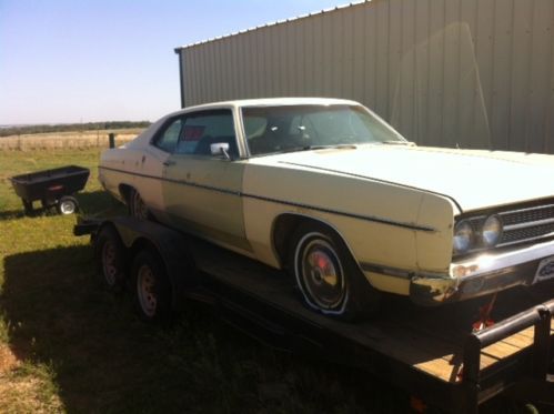 1970 ford galaxie 2 door fastback hard top 351 automatic