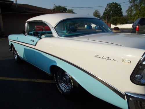 1956 Chevrolet Bel Air Sport Cpe, US $21,800.00, image 5