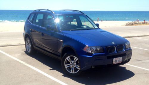 2006 bmw x3 82k mi premium&amp;winter packages, navigation, dvd headrests