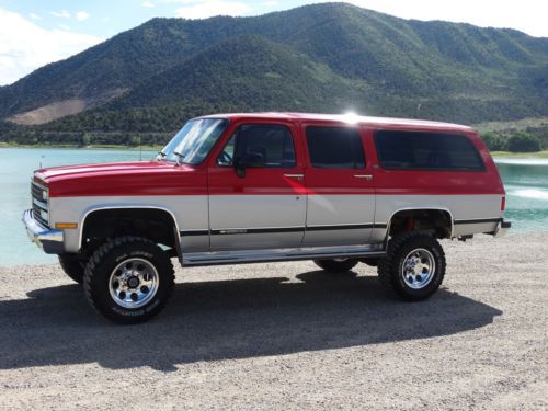 1991 chevy suburban 2500 4x4 rare!!!!