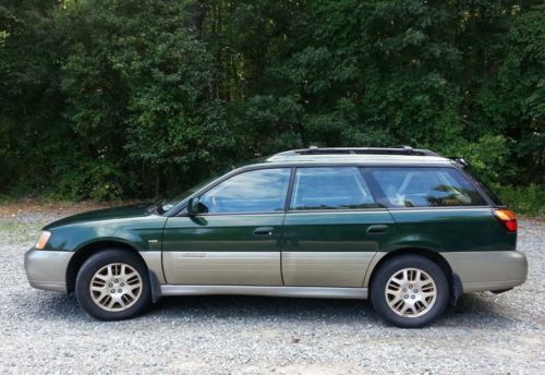 2002 subaru outback vdc wagon 4-door 3.0l