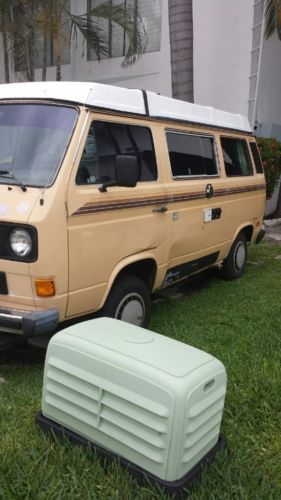 1985 vw westfalia camper good project van