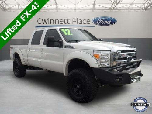 2012 ford f-250sd lariat lifted 4x4