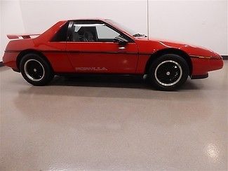 1988 red formula rare low miles cloth rwd 2d coupe automatic air 6 cylinder