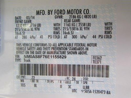 2014 Ford Transit Connect XLT, US $27,070.00, image 9