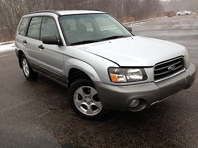 2004 subaru forester 2.5xs-4cyl gets nr.27mpg-best all whl. drive-winter wagon!