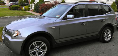 Well maintained, very clean, fully loaded silver grey metallic bmw x3