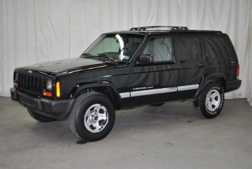 01 jeep cherokee sport 4x4 no reserve