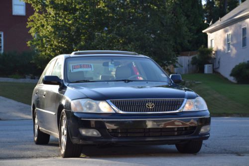 Black avalon xls sedan with beige leather - fwd - runs smooth