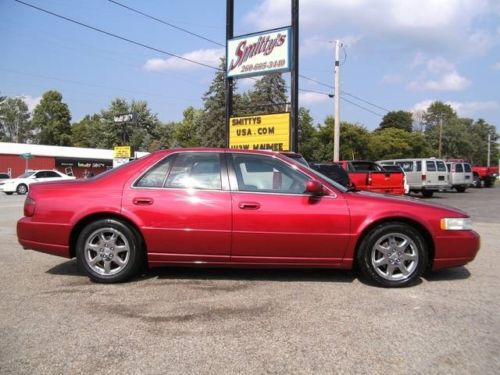 2002 cadillac seville sts sedan bose clean sunroof leather heated seats onstar!!