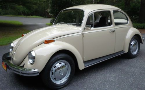 1970 volkswagen bug sedan, 4-sp, 31,802 original miles